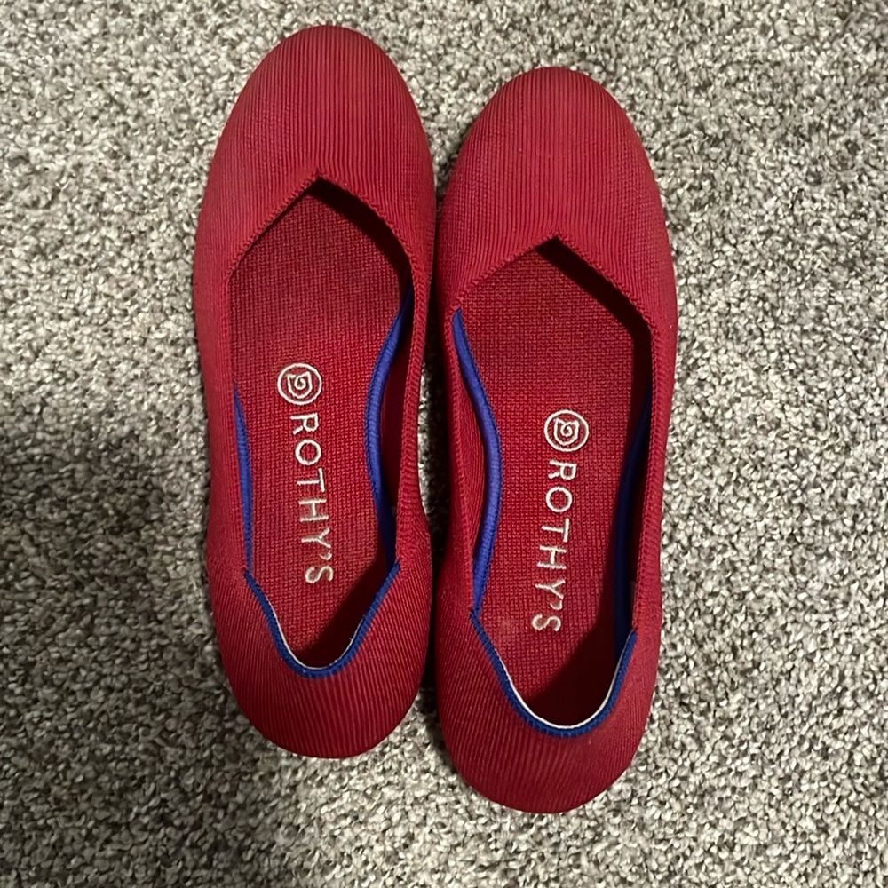 Rothy’s- The Flat in Red